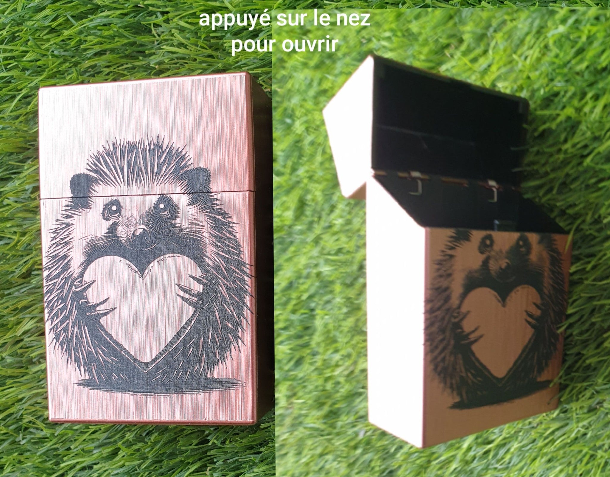 Étui cigarette rectangle